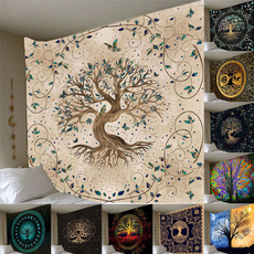 art, Home Decor, Home textile, hippiebedspread