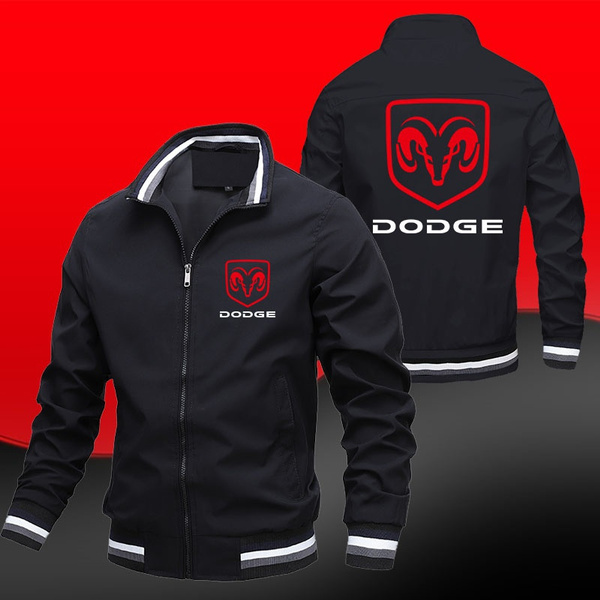 2020 NEW Fashion Dodge Ram Men's Zipper 