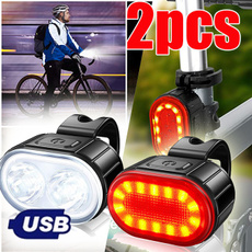 Bikes, Bicycle, Rechargeable, bicyclewarninglight