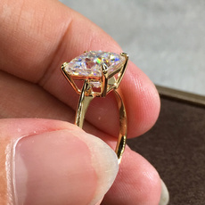 Sterling, Cubic Zirconia, DIAMOND, wedding ring