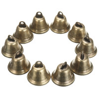 Jingle Bells 20PCS Small Bells Mini Bells DIY Bells Craft Bells Sleigh  Bells for Wedding Home Decorations(randomly)
