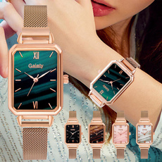Fashion, rosegoldwatch, Ladies Watches, Simple
