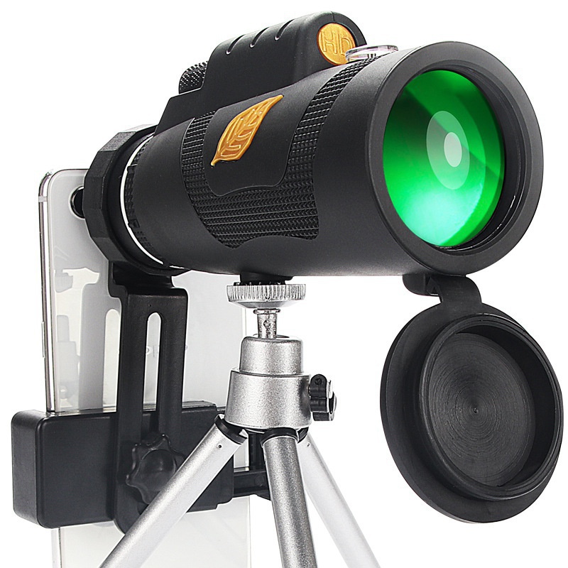 Upgraded ultra-long-distance 1200M/8000M monocular low light visible high power telescope night vision monocular outdoor walking photo portable telescope