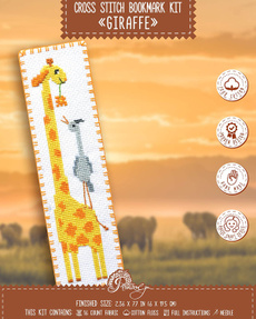Bookmarks, beginnercrossstitchkit, animalcrossstitch, crossstitchingkit