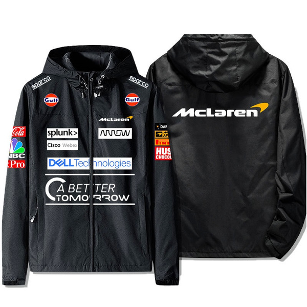 2022 New Mclaren Racing Coat Men's Windbreaker Waterproof Jacket