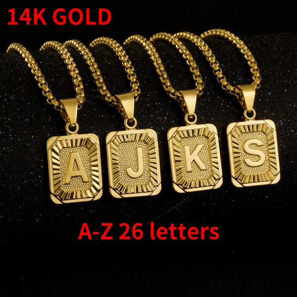Gold Initial Necklace With Crown - Personalized Initial Necklace With Cubic Zircon Crystals