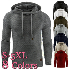hooded, Sweatshirts, Long Sleeve, Coat