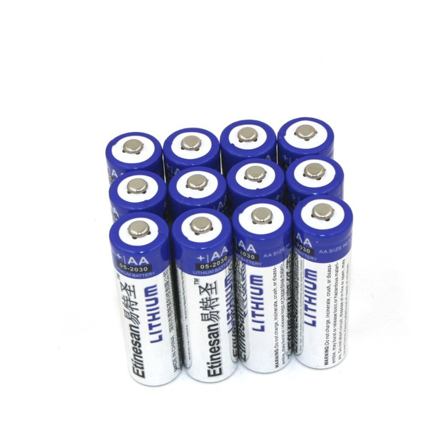 🔥Etinesan AA 1.5V, 3000mAh Primary Lithium Battery Ultra Capacity ...