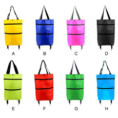 shoppingbagtrailer, portable, Bags, bagsbasket