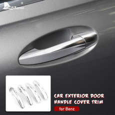 Car Sticker, Door, handlecovertrimformercedesbenz, Mercedes