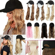 Baseball Hat, wig, Moda, wigsforwomen