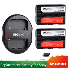 Battery, charger, npfm500hbatteryforsony, sonykaameraaku