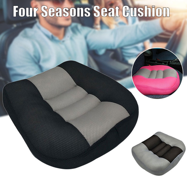 Car Booster Seat Cushion with Handle Breathable Mesh Height Boost Mat Seat  Pad Lift Seat for Car Office Home