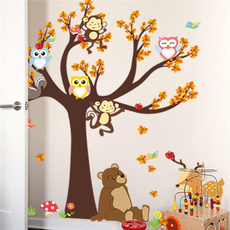 Owl, Home Decor, Stickers, kids wall stickers