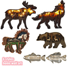 elk, horse, Wall Art, walldecoration