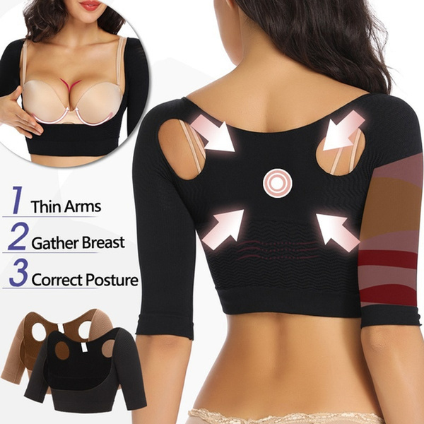 Women Slimming Compression Arm Body Shaper Breast Lift Shapers
