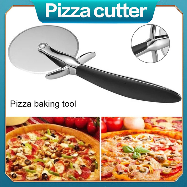 Kitchen Baking Tools Stainless Steel Pizza Wheel Slicer Round