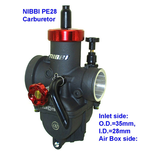 FishMotor NIBBI PE28 28mm Performance Carburetor For Pit Dirt Bike ATV