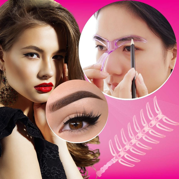Easy Eyebrow Shaper, Eyebrow Stencil Makeup Kit, Women Eye Shaping