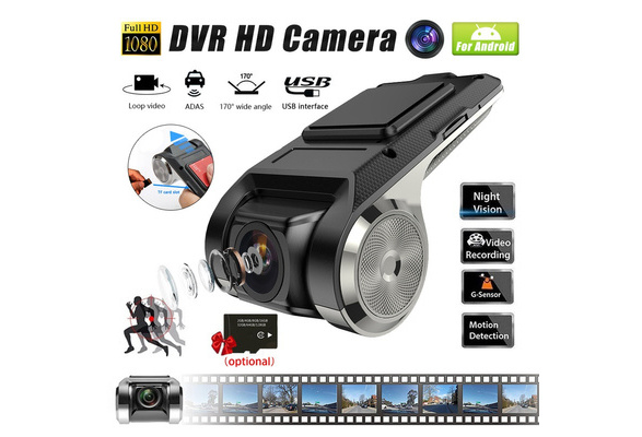 1080P USB Car DVR Camera Dash ULT Cam Video Recorder Night Vision ADAS  Android