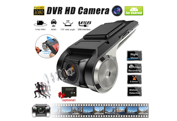 UNITOPSCI Auto DVR Camera HD 720/1080P Video Registrator USB Night