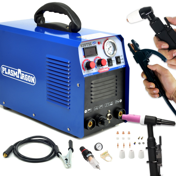 PLASMARGON Air Plasma Cutter 3 In 1 Welder 160A Tig/MMA/CUT 40A DC