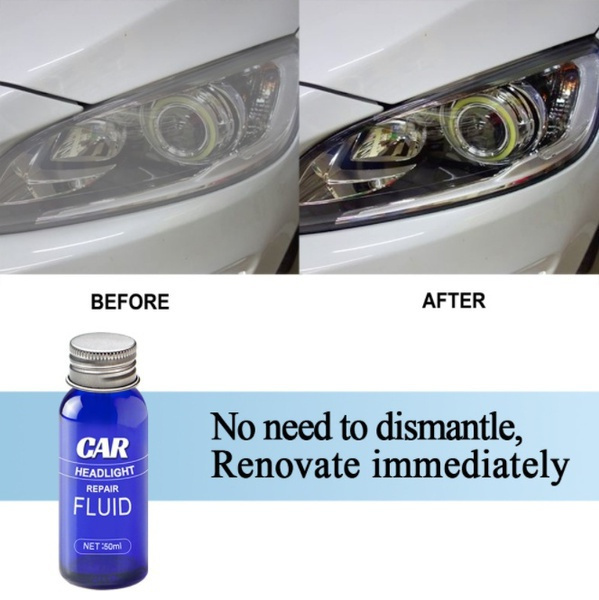 10/30/50ml headlight lens repair system car headlight maintenance
