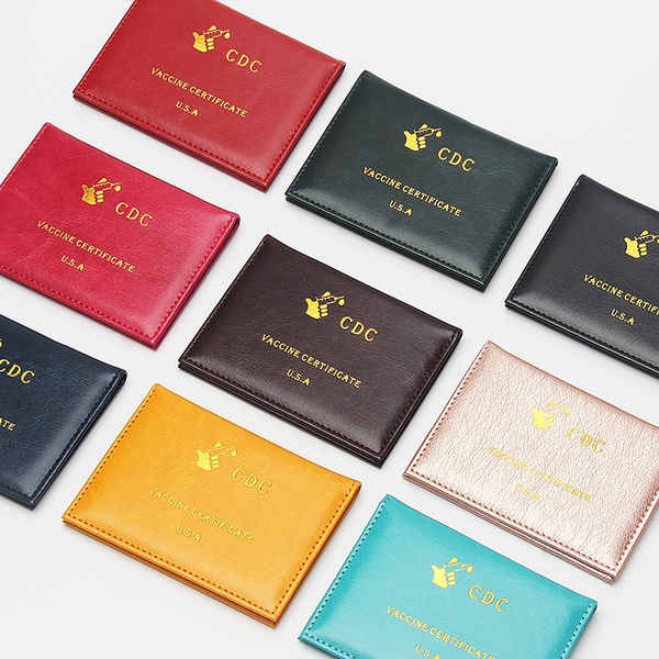 2022 New 1Pcs Vaccine Card Holder To Protect Your CDC Vaccine Card 4x3 