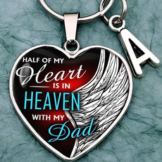 dad, Heart, Key Chain, Jewelry