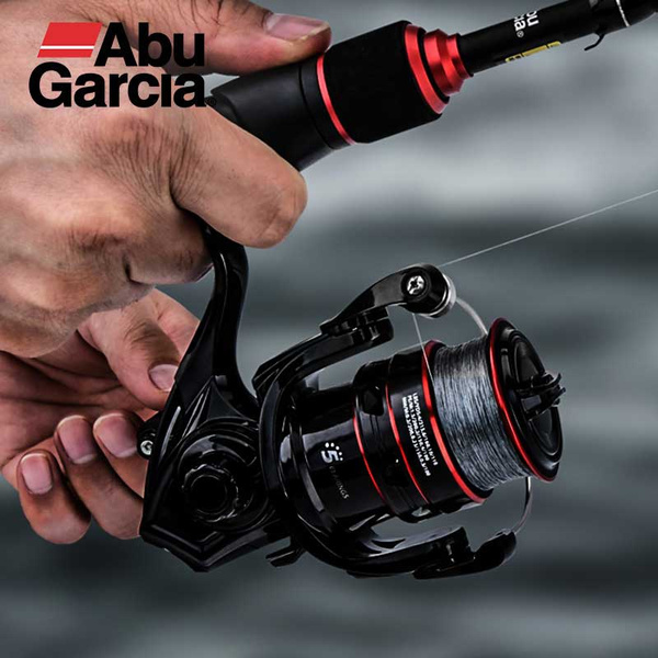 Abu Garcia BMAX II Spinning Reel Fishing Reels Right/Left Exchange 4+1BB  Aluminum Spool Fishing Reel Max Drag 5.5kg