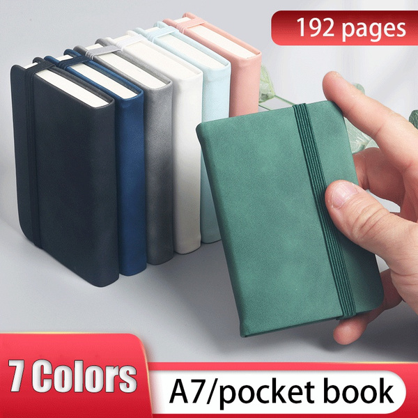 A7 Small Notebook Portable Notepad Students Carry Mini Pocket Simple Handy  Word Book Small Record Memo