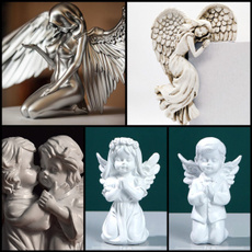 Decor, art, angelfigurinesandstatue, Angel