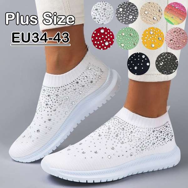 Glitter sales running shoes