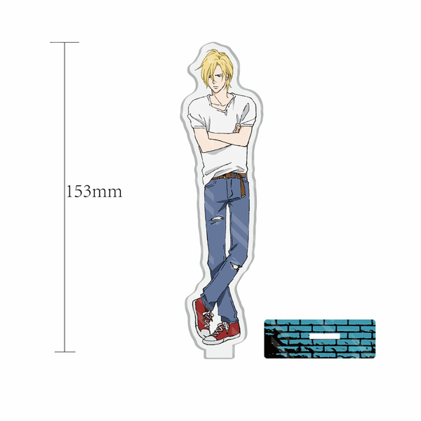 Anime BANANA FISH Ash Lynx Cosplay Acrylic Stand Figure Holiday Gift