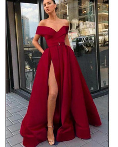 gowns, specialoccasionaldres, withslit, A-line