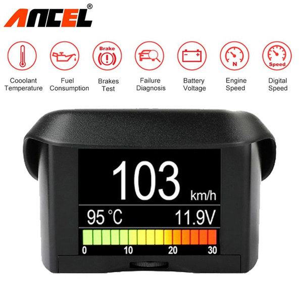 ANCEL A202 Automotive On-board Computer OBD2 Car Digital Computer ...