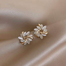 Joyería de pavo reales, Stud Earring, wedding earrings, Elegant
