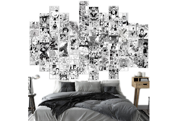 50Pcs Anime Poster Manga Panels Bedroom Collage Print Decor Wall Collage  Kit Photo Birthday Boy Best Gift Manga Wall Stickers - AliExpress
