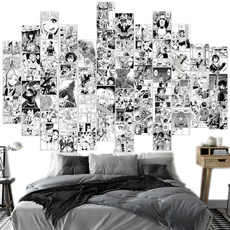wallcollage, Decoración, art, mangapostcard