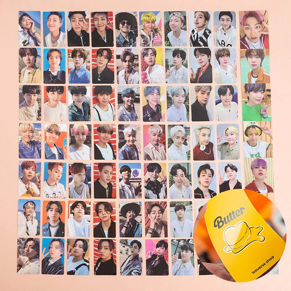 BTS butter トレカ BTS: Butter - Photo Card & Message Card (Cream, Peach Version