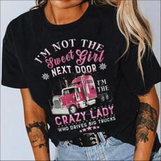 shirtsforwomen, truckerwifetshirt, Fashion, Door