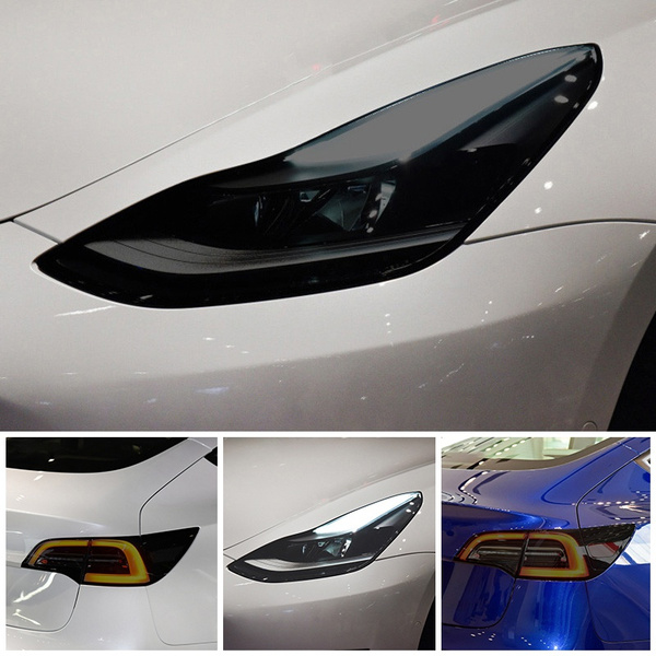 tesla model 3 headlight tint