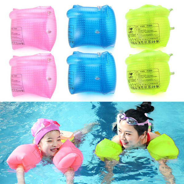 Inflatable Water Wings Swimming Arm Bands Floaties Swim Floaters New 