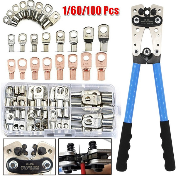 HX-50B Cable Lug Crimping Tool for Heavy Duty Wire Lugs,Battery ...