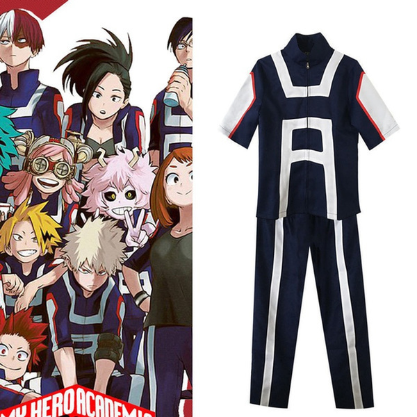 New Anime My Hero Academia School Uniform Set Cosplay Costume Boku No ...