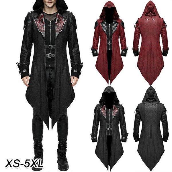 assassin's creed red and black jacket