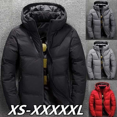 Stand Collar, wintercoatformen, hooded, Winter
