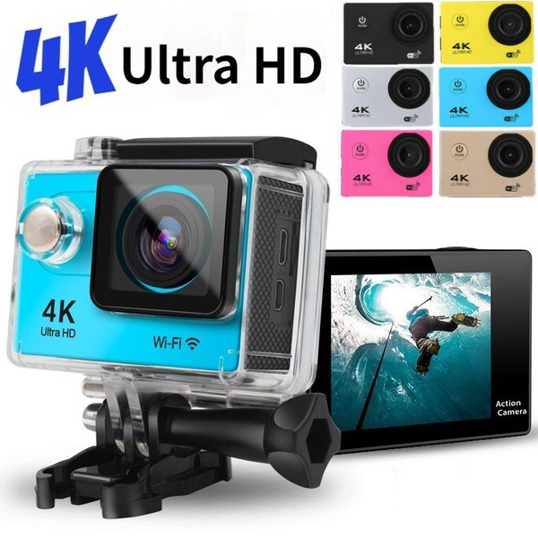 Hot Sale Outdoor Sports Action Camera 4K 1080P WIFI 50M Waterproof 170