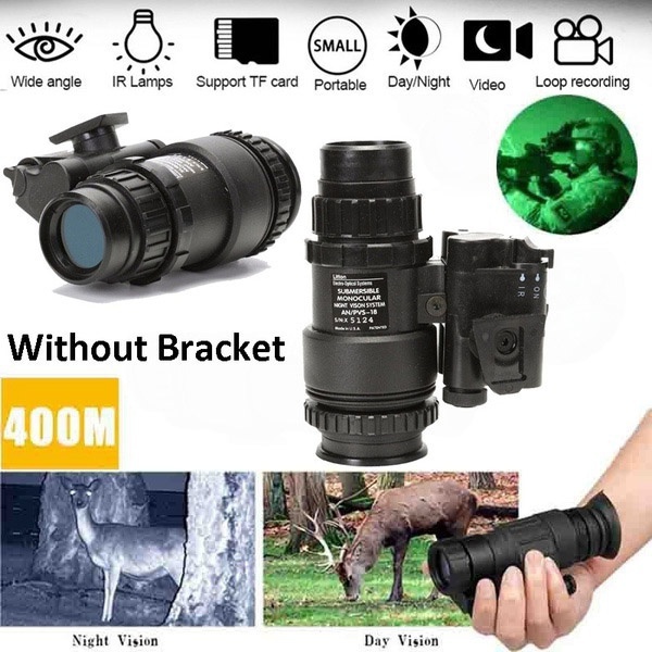 Upgrade pvs-18 infrared helmet HD night vision digital wearing infrared night vision glasses 3x magnifying telescope outdoor night vision sight CS field outdoor tactical equipment army fan model (model)