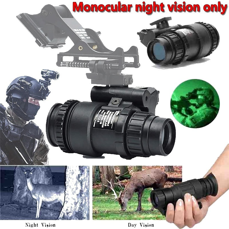 Upgrade pvs-18 infrared helmet HD night vision digital wearing infrared night vision glasses 3x magnifying telescope outdoor night vision sight CS field outdoor tactical equipment army fan model (model)